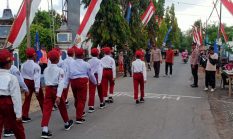 Lomba Gerak Jalan di Tambelangan, Semangat HUT RI ke-80